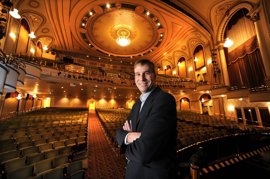 Troy Siebels, president and CEO of The Hanover Theatre.