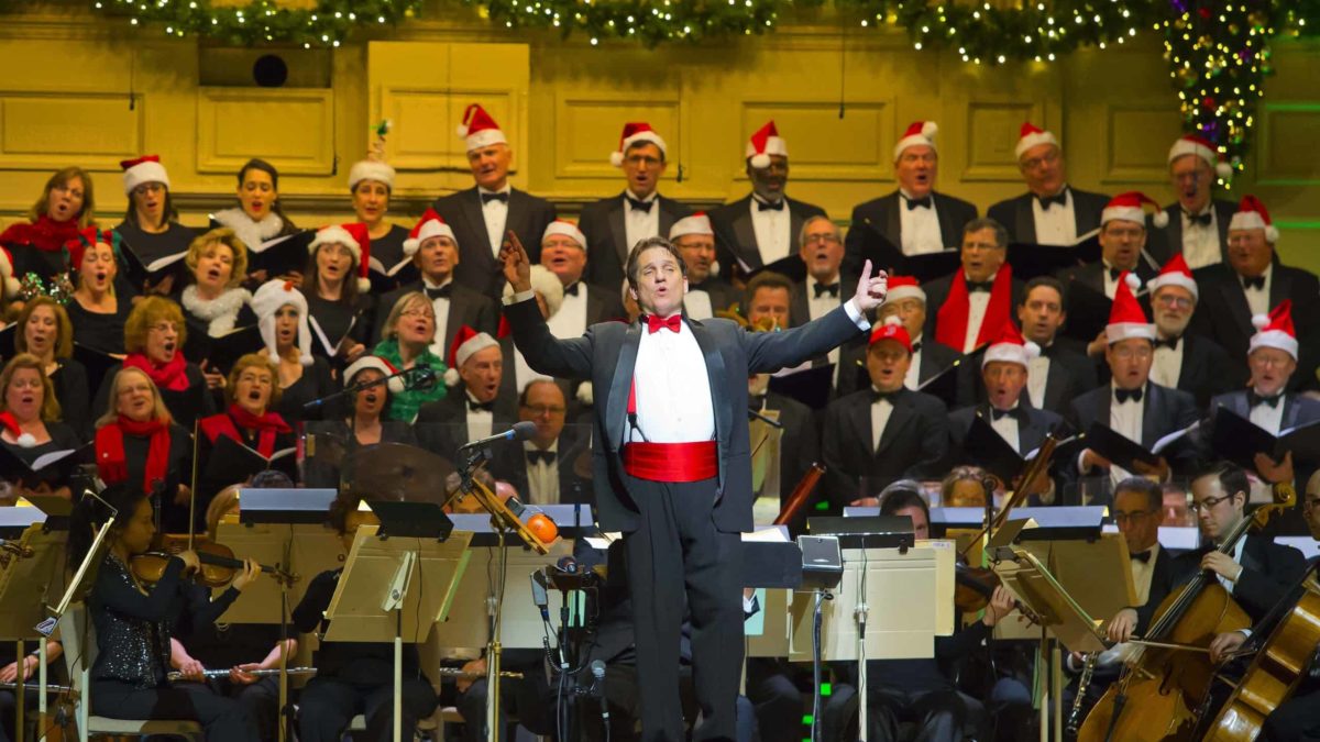Behind the Scenes with Keith Lockhart and The Boston Pops Holiday Tour -  Hanover Theatre and Conservatory