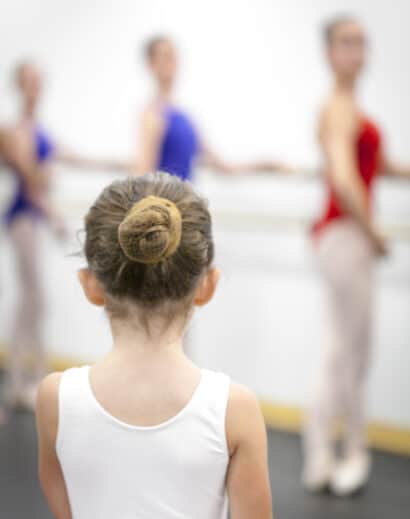 Young Ballerina at The Hanover Theatre Conservatory