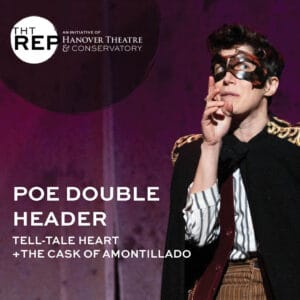 Square promotional icon for THT Rep production: Poe Double Header