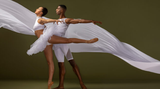Dance Theatre of Harlem_Company Artists Derek Brockington and Delaney Washington. Photo by Nir Arieli