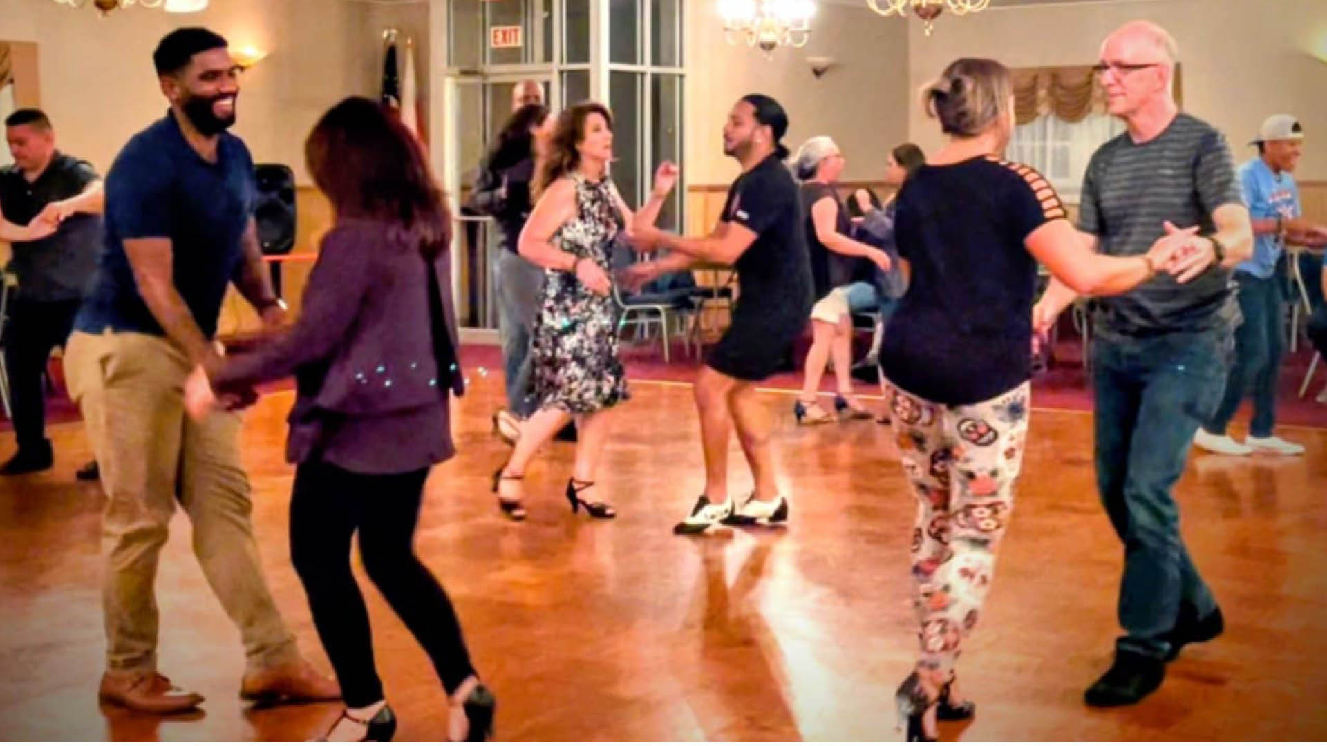 Salsa dancing