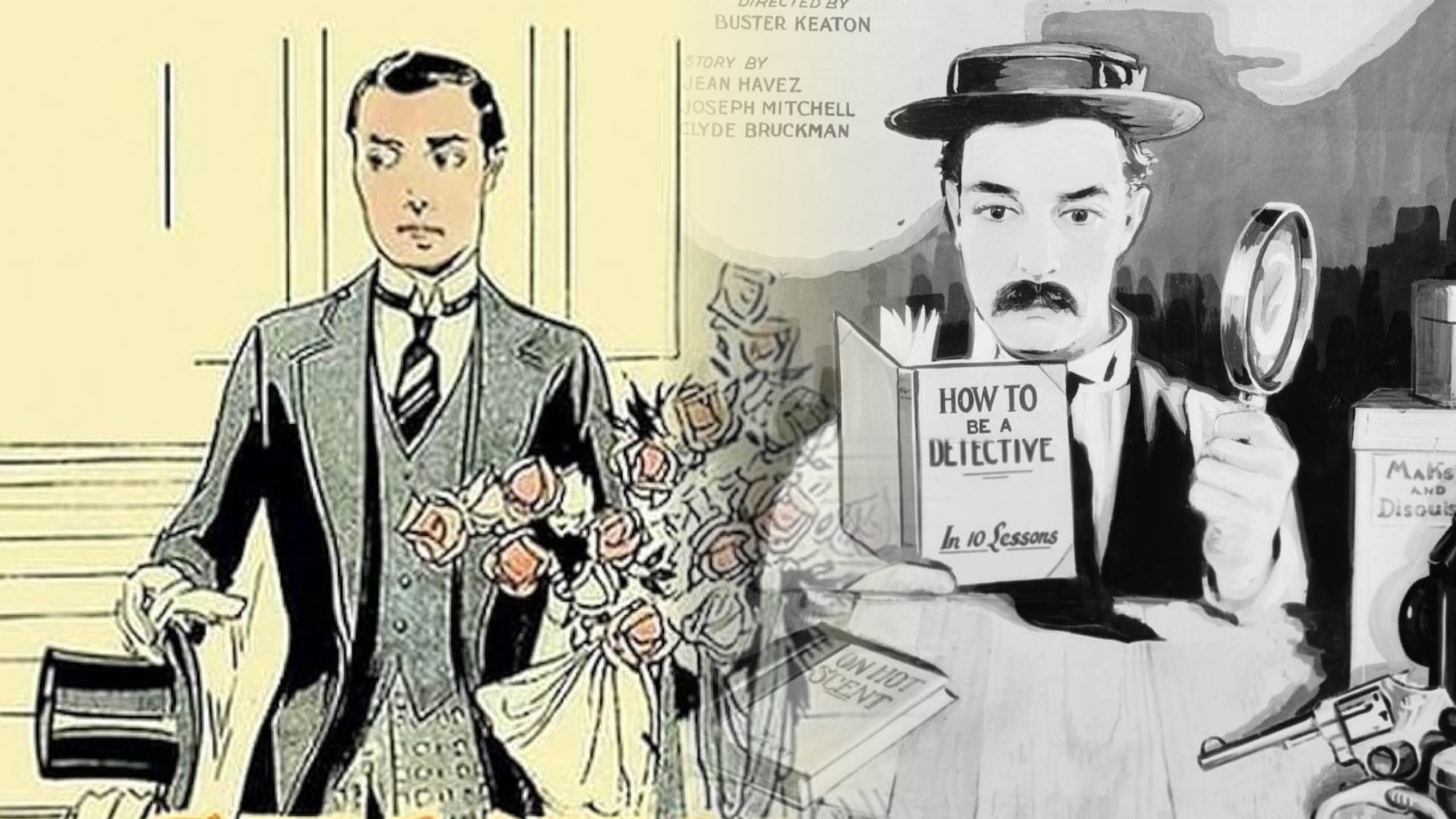 Sherlock Jr. and Seven Chances, Silent Films accompanied by Clark Wilson on the Mighty Wurlitzer Organ